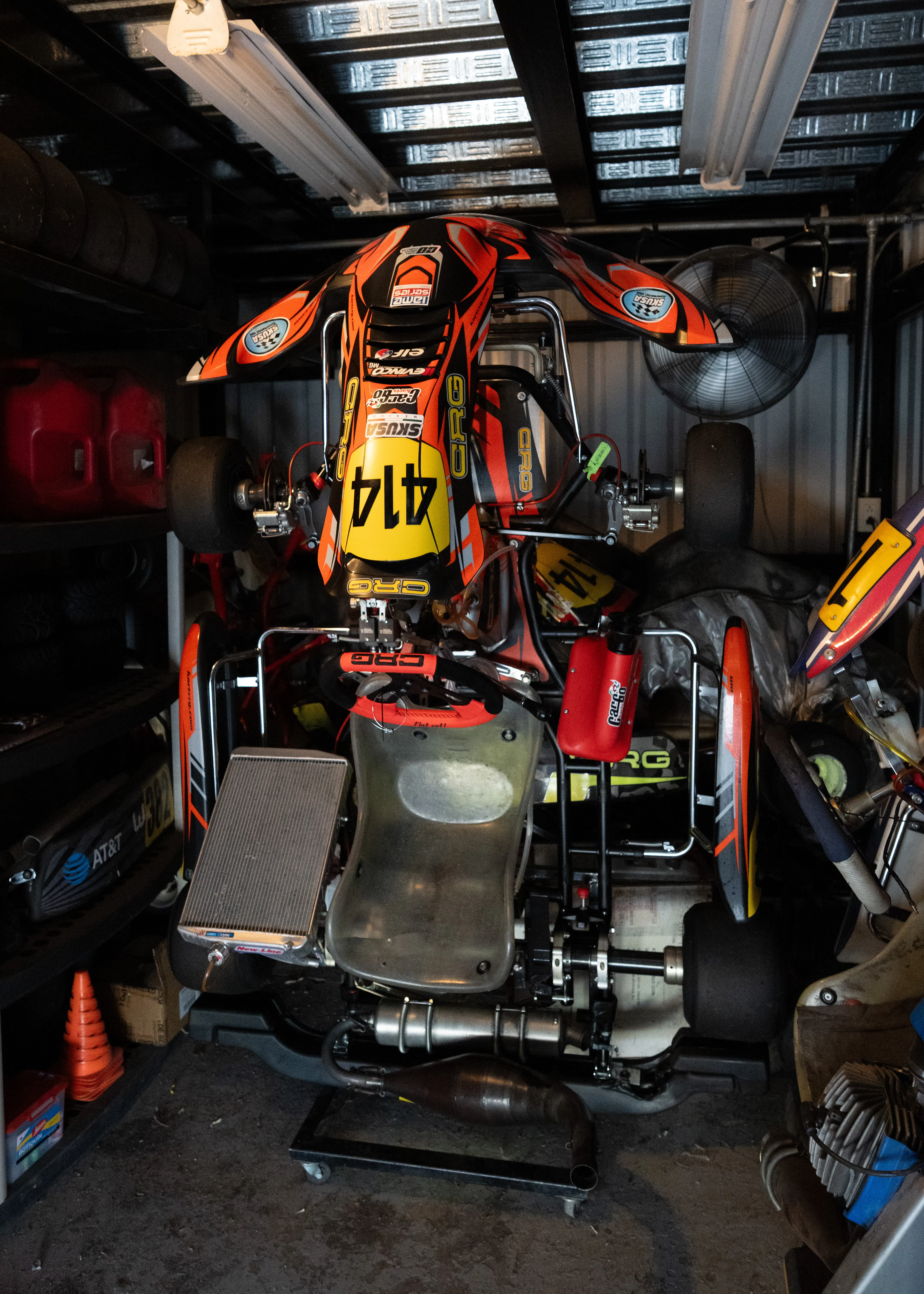 Sergio Contreras — piloto de karting